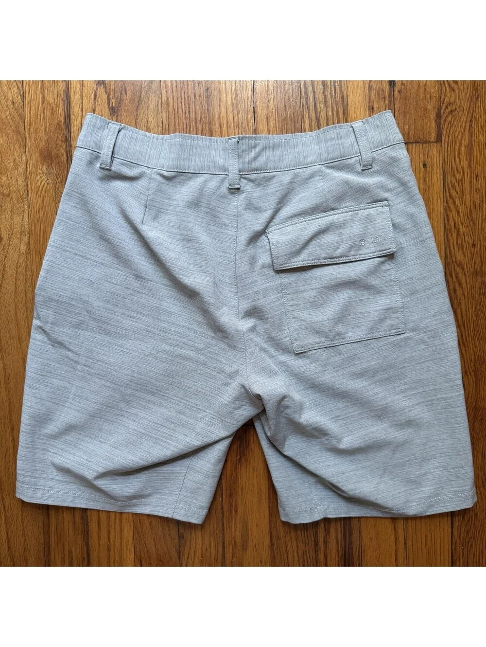 Bylt Shorts Mens Medium Gray Kinetic Casual Stretch Preppy Lightweight Comfort